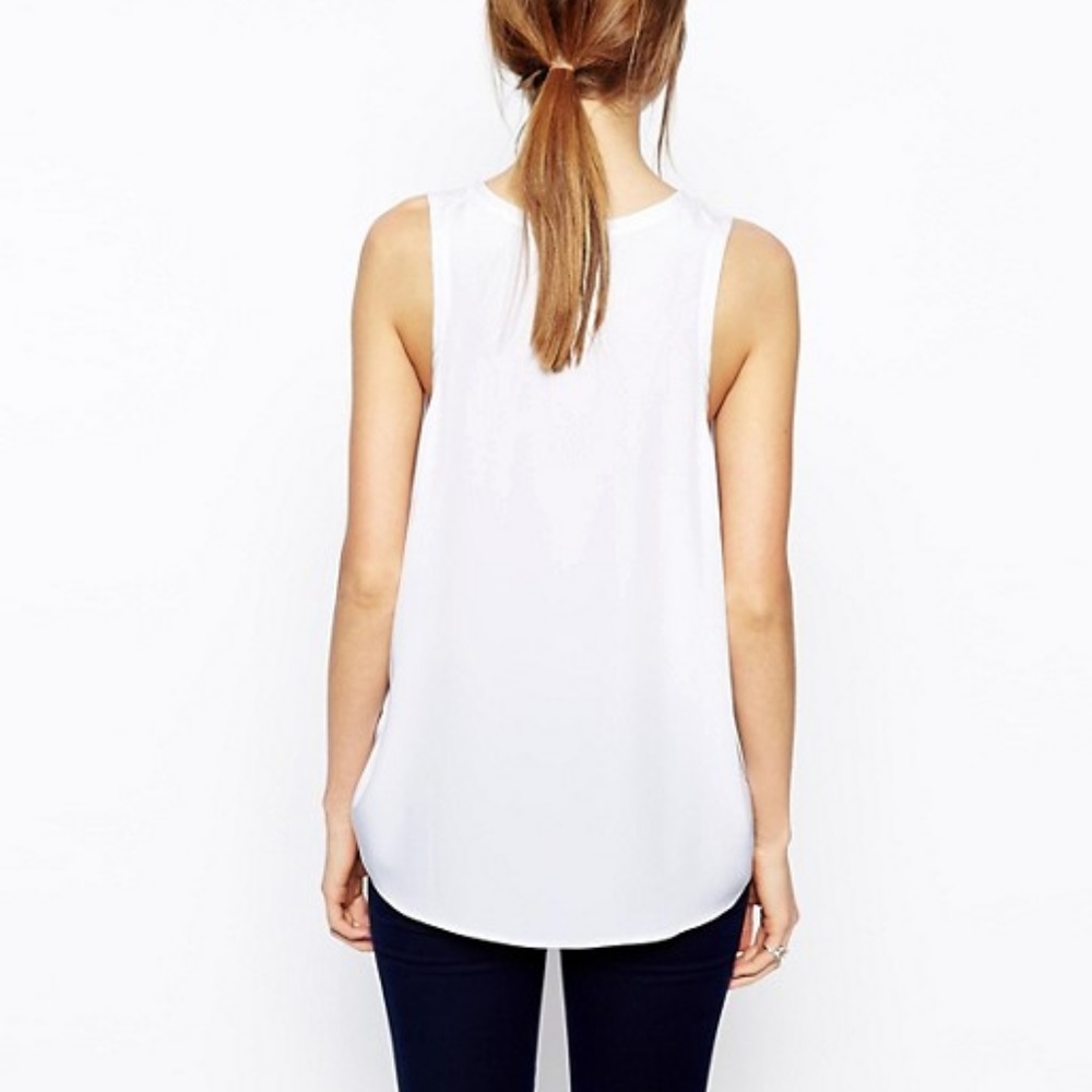 ASOS Drop Arm Tank Top - Picture 2 of 3